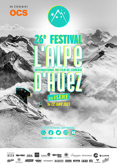 Affiche Festival de l'Alpe d'Huez 2023