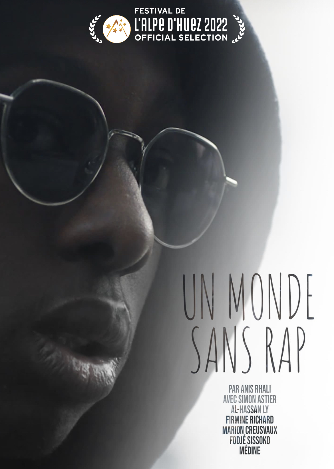 Affiche Un monde sans rap - Court métrage en compétition du FAH2022
