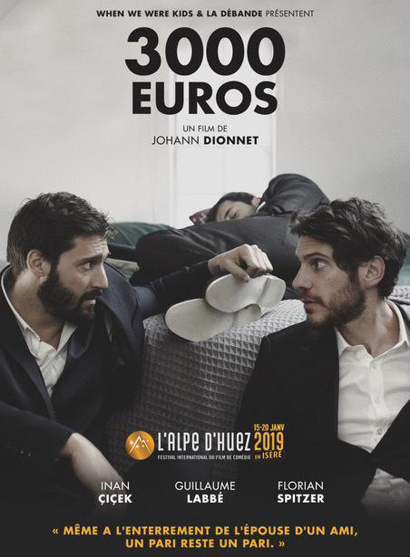 Affiche de 3000 euros, court métrage en compétition du FAH2019