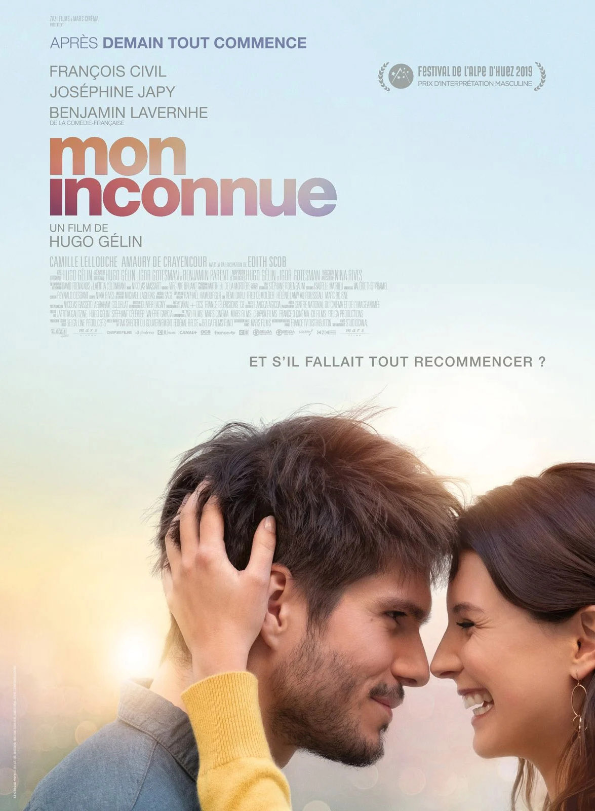 Affiche de Mon inconnue, film en compétition du FAH2019
