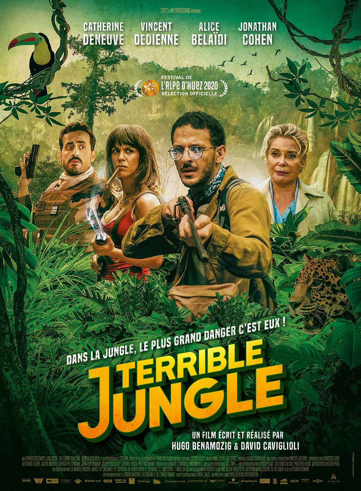 Affiche de Terrible Jungle, film en compétition au FAH2020