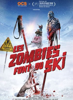 Affiche de Les zombies font du ski, séance de minuit hors compétition du FAH2018