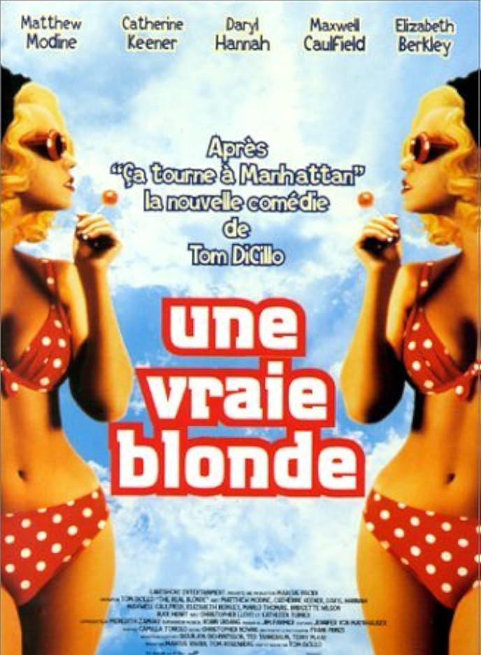 Affiche de Une vraie blonde, film en compétition au FAH1998