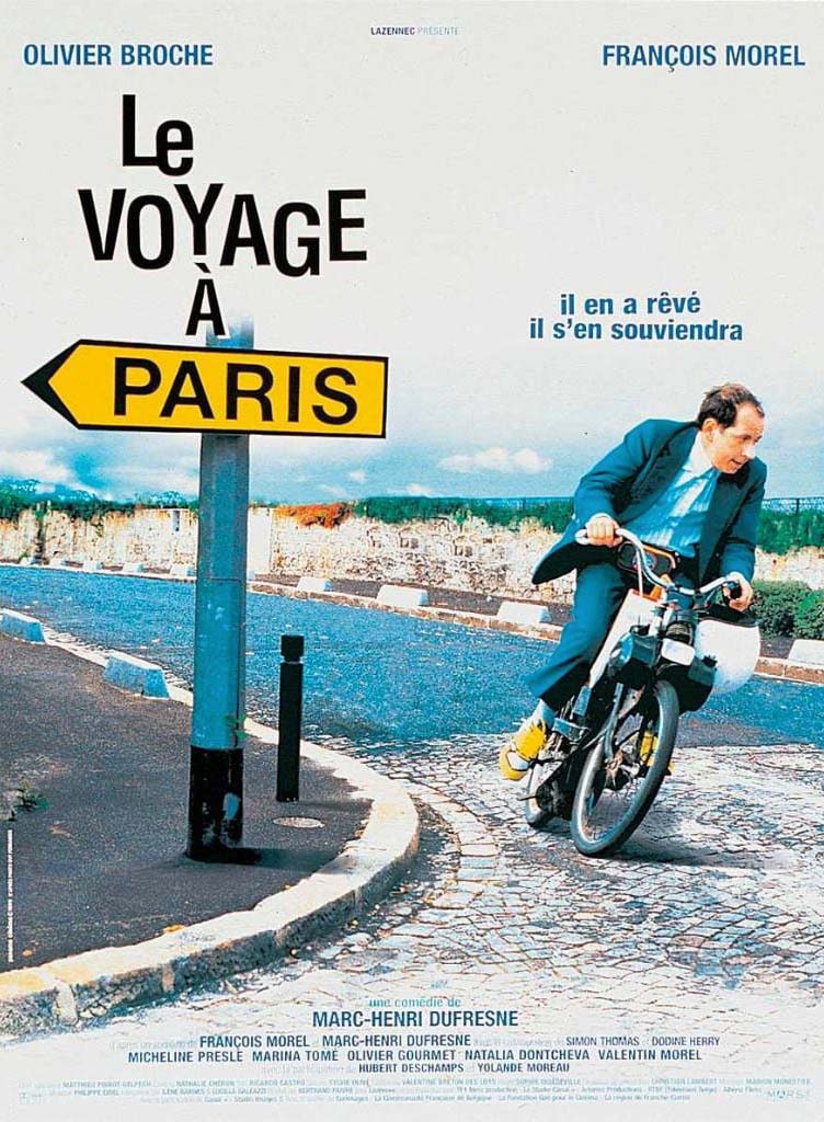 Affiche de Le voyage à Paris, film en compétition au FAH1999