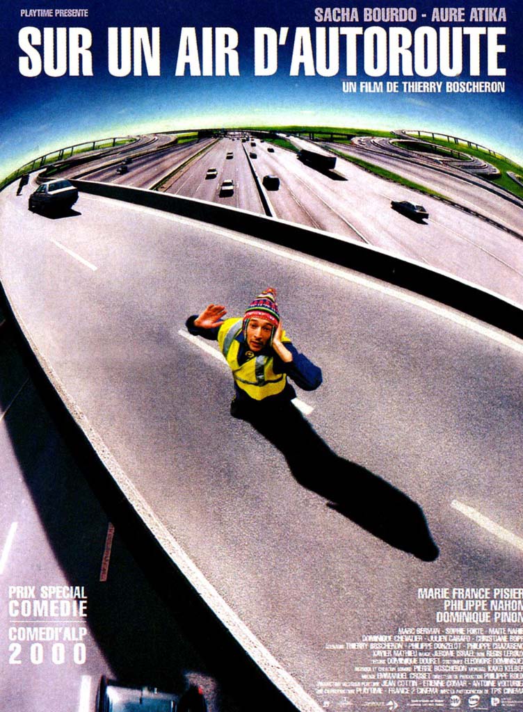 Affiche de Sur un air d'autoroute, film en compétition au FAH2000