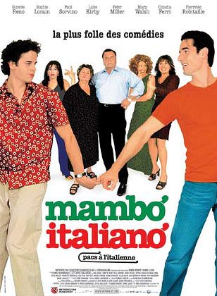 Affiche Mambo italiano, film hors compétition au FAH2004 - Coup de Projecteur Québec