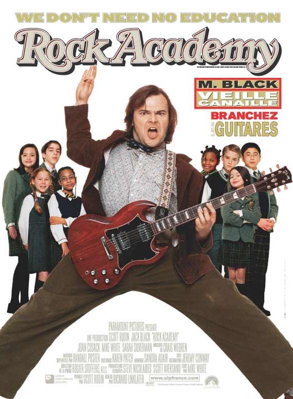 Affiche Rock Academy, film hors compétition au FAH2004