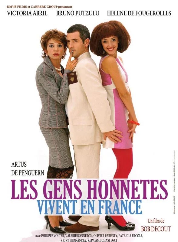 Affiche de Les gens honnêtes vivent en France, film hors compétition au FAH2005