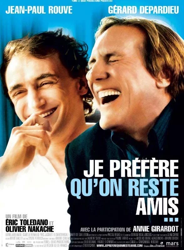 Affiche de Je préfère qu'on reste amis, film en compétition au FAH2005