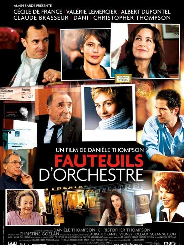 Affiche de Fauteuils d'orchestre, film hors compétition au FAH2006