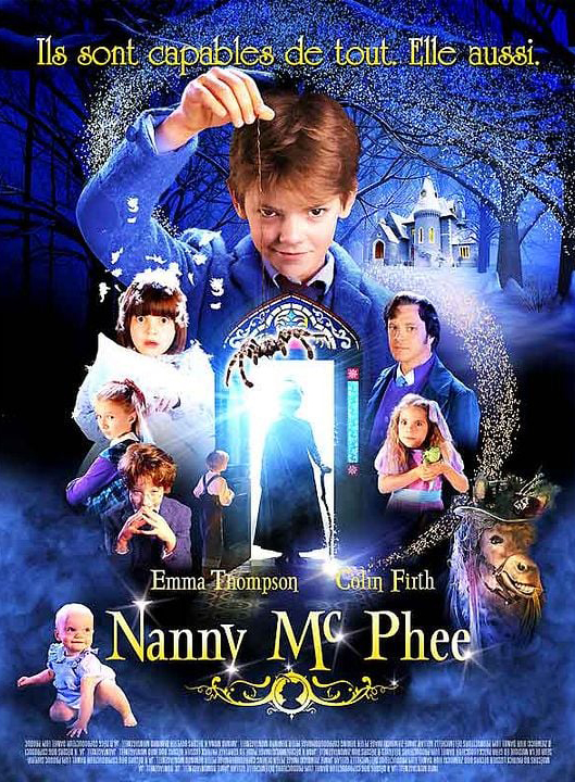 Affiche de Nanny Mc Phee, film hors compétition au FAH2006