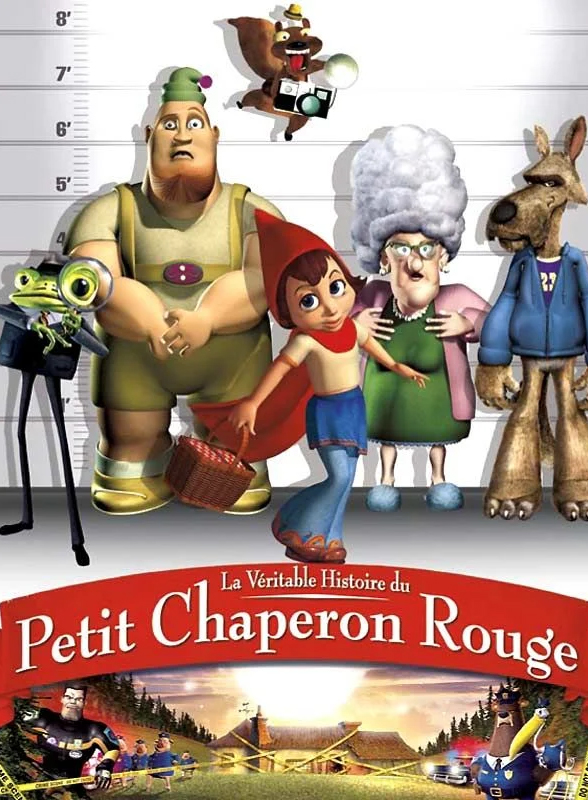 Affiche de La véritable histoire du petit chaperon rouge, film en compétition au FAH2006