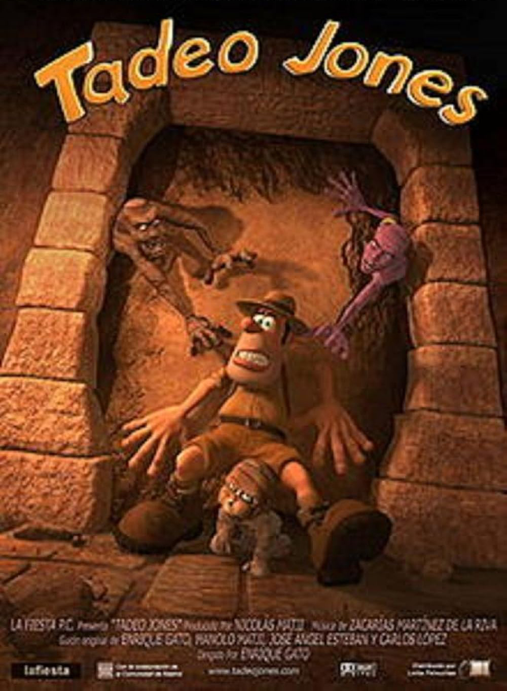 Affiche de Tadeo Jones, prix du court métrage du FAH2006