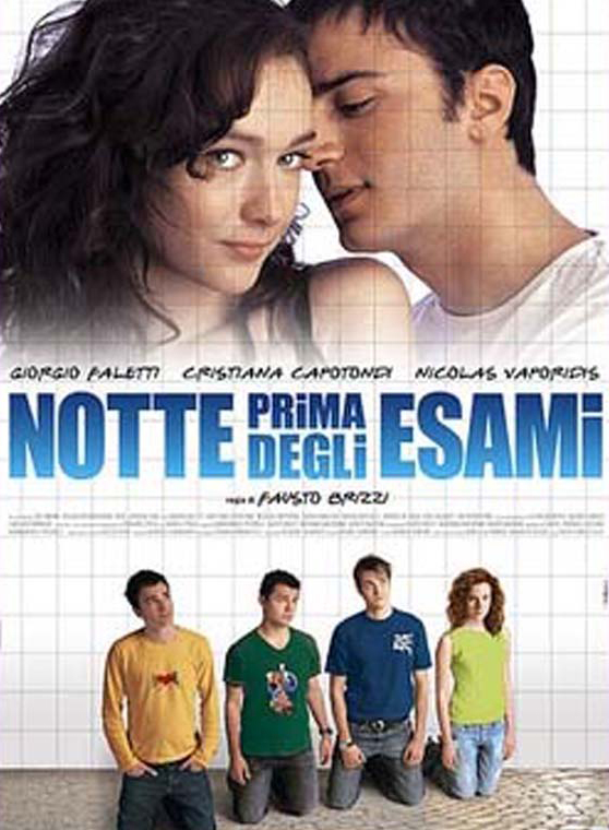 Affiche de Notte prima degli esami, film en compétition au FAH2007