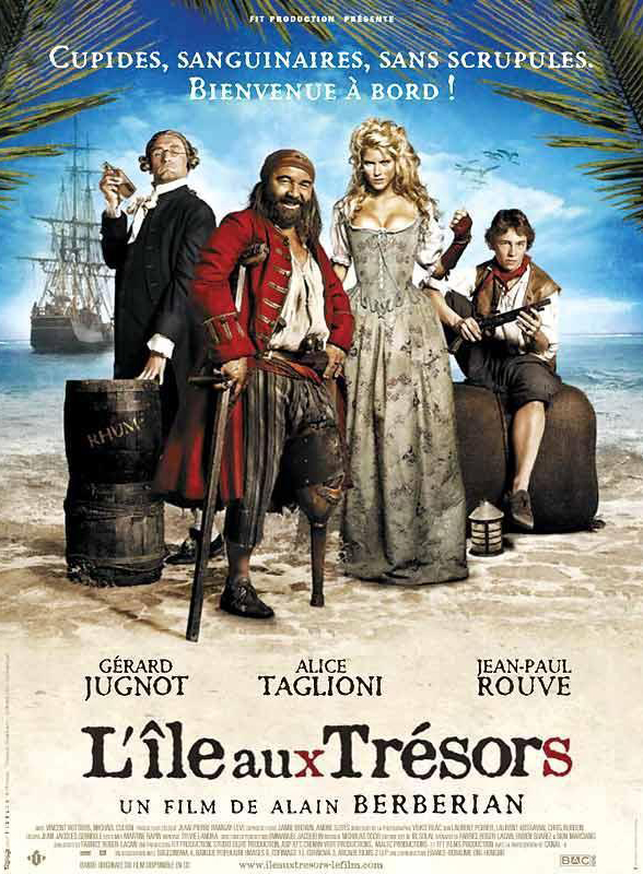 Affiche de L'île aux trésors, film hors compétition au FAH2007