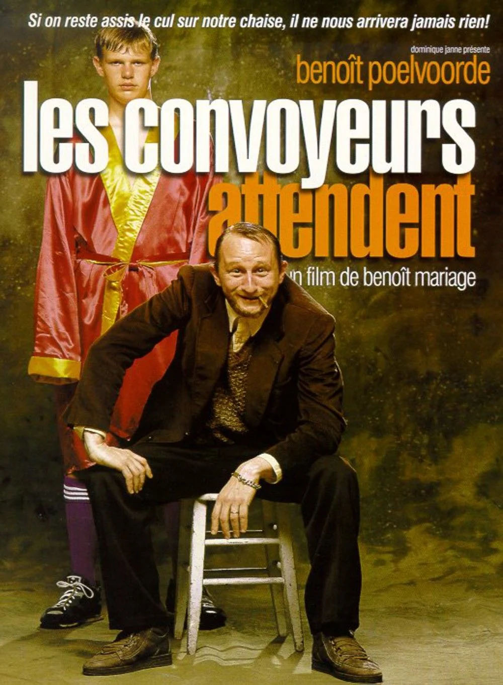 Affiche de Les convoyeurs attendent, film hors compétition au FAH2009 - Comédie belge à l'honneur