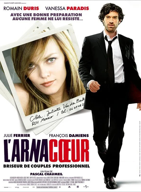 Affiche de L'arnacoeur, film hors compétition au FAH2010