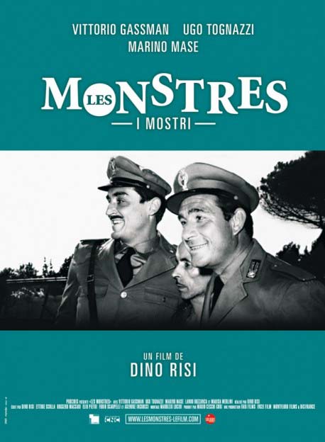 Affiche de Les monstres, film hors compétition au FAH2010 - Rétrospective comédie à l'italienne