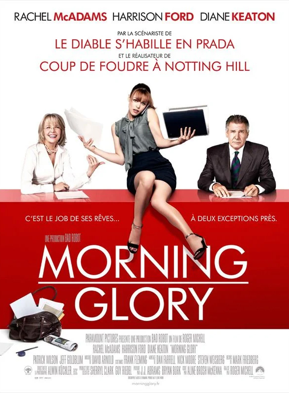 Affiche de Morning Glory, film en compétition au FAH2011