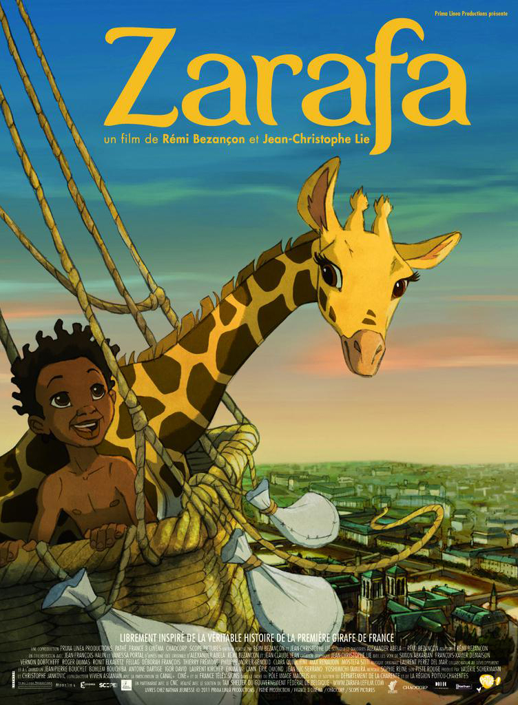 Affiche de Zarafa, film hors compétition du FAH2012