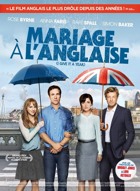 Affiche de Mariage à l'anglaise, Grand Prix du FAH2013