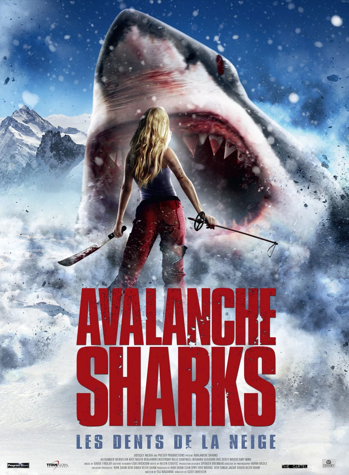 Affiche de Avalanche Sharks, séance de minuit hors compétition du FAH2014