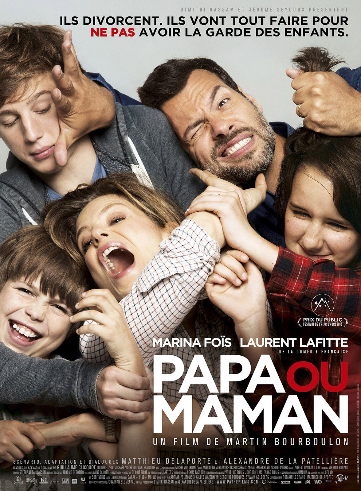 Affiche de Papa ou maman, Prix du Public du FAH2015