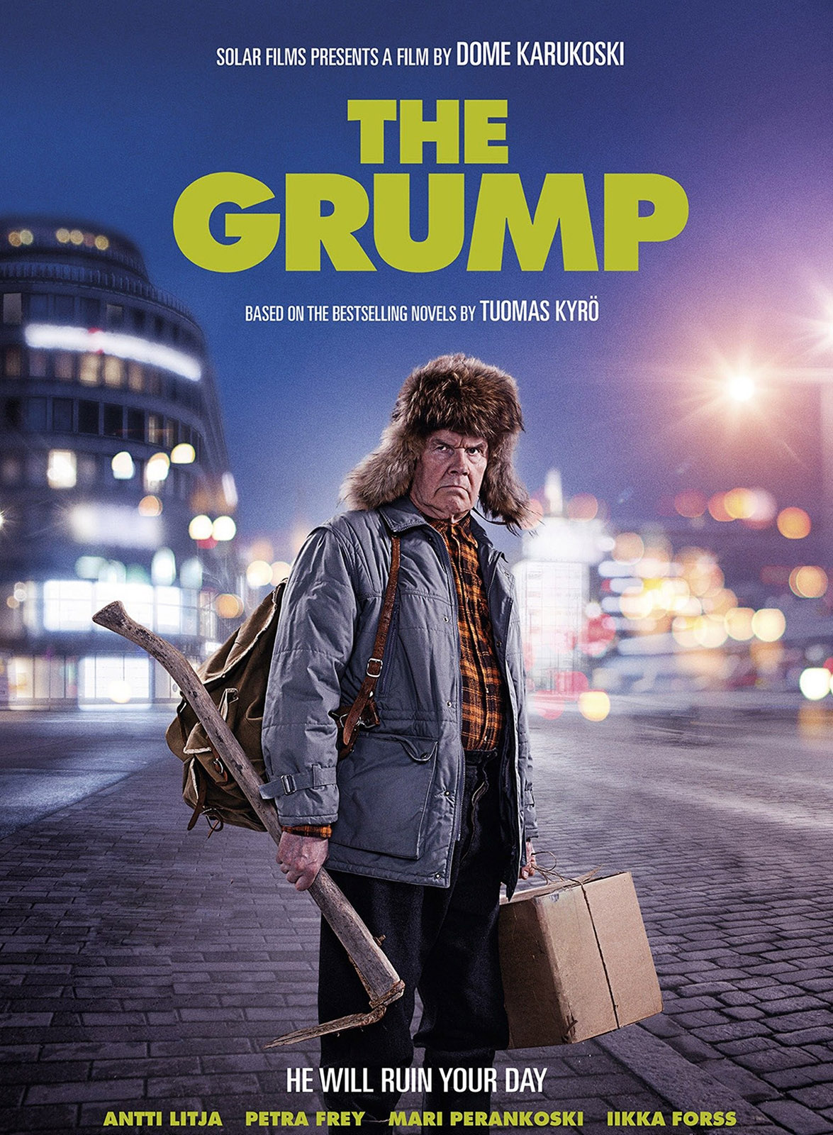 Affiche de The Grump, film hors compétition du FAH2015