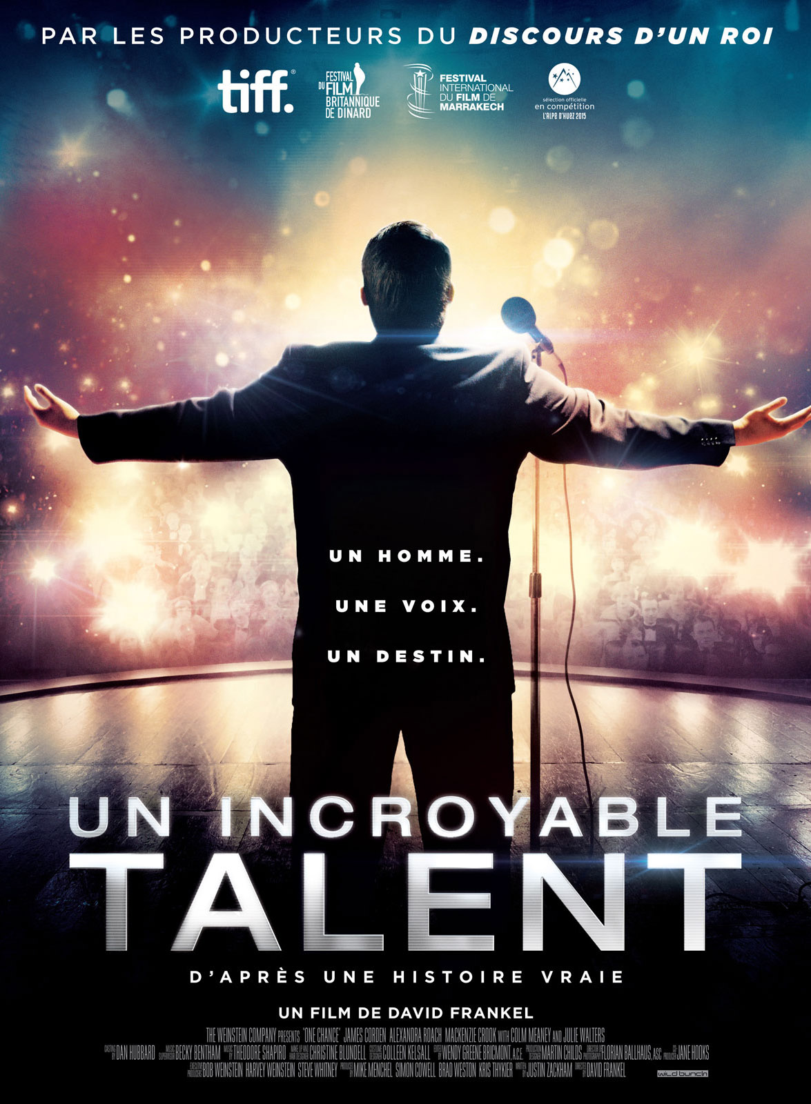 Affiche de Un incroyable talent, film en compétition du FAH2015