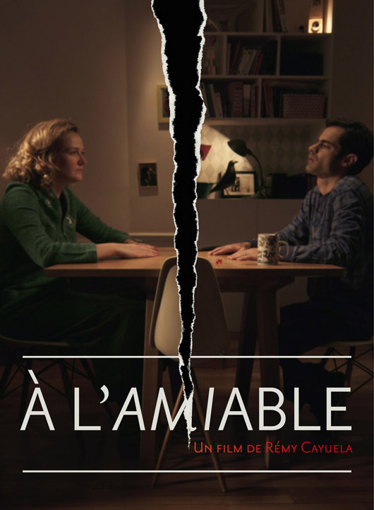 Affiche de A l'amiable - Court métrage en compétition du FAH2015