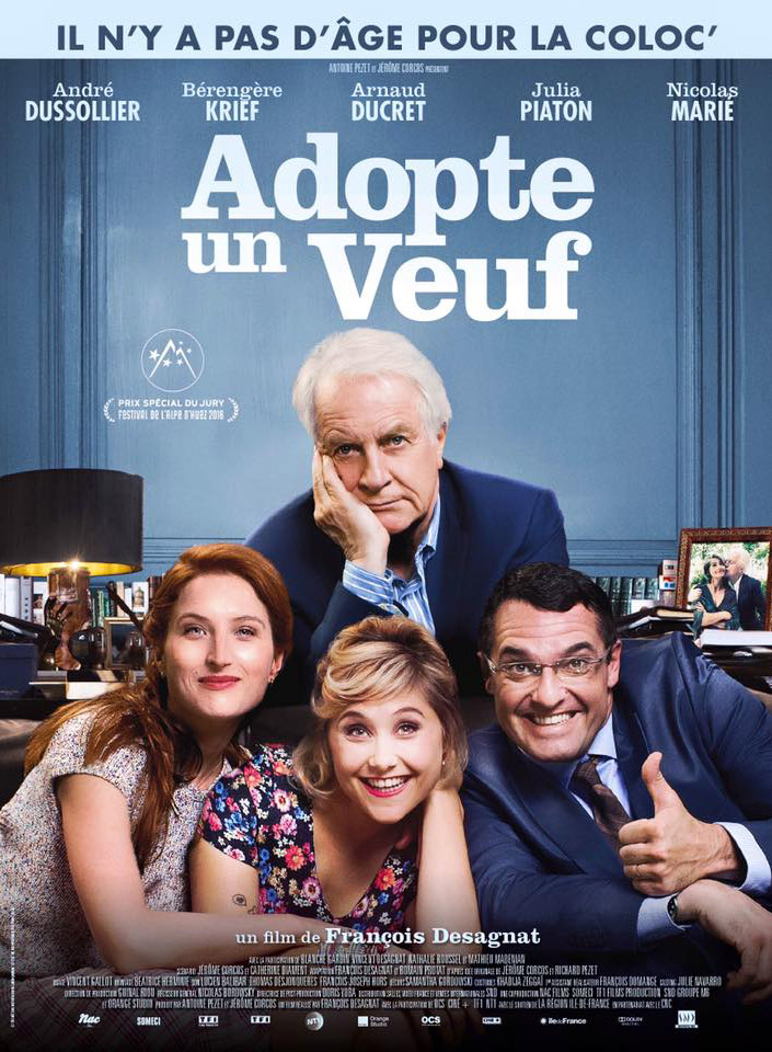 Affiche de Adopte un veuf, Prix Spécial du Jury du FAH2016