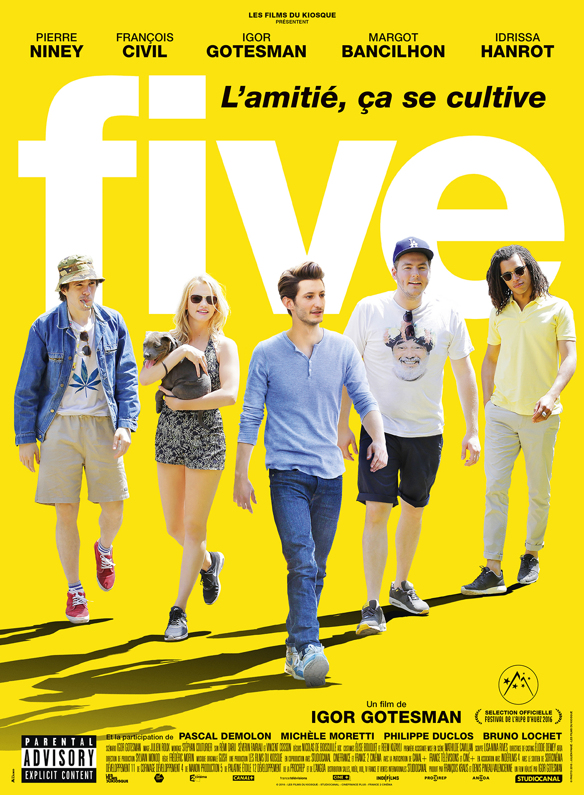 Affiche de Five, film hors compétition au FAH2016