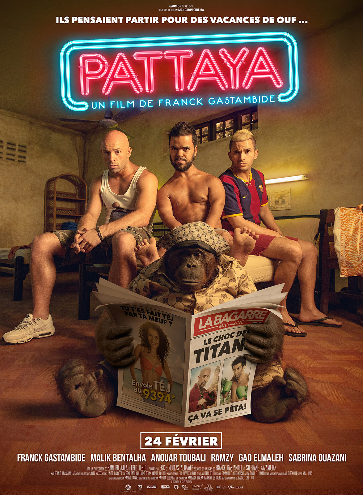 Affiche de Pattaya, film en compétition au FAH2016