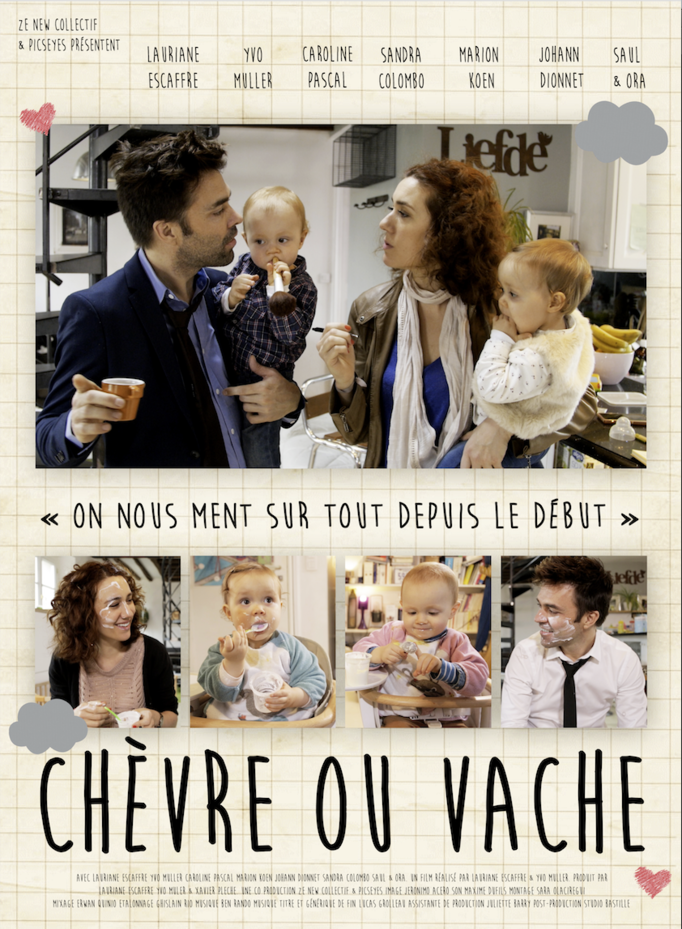 Affiche de Chèvre ou vache - Court métrage en compétition du FAH2016