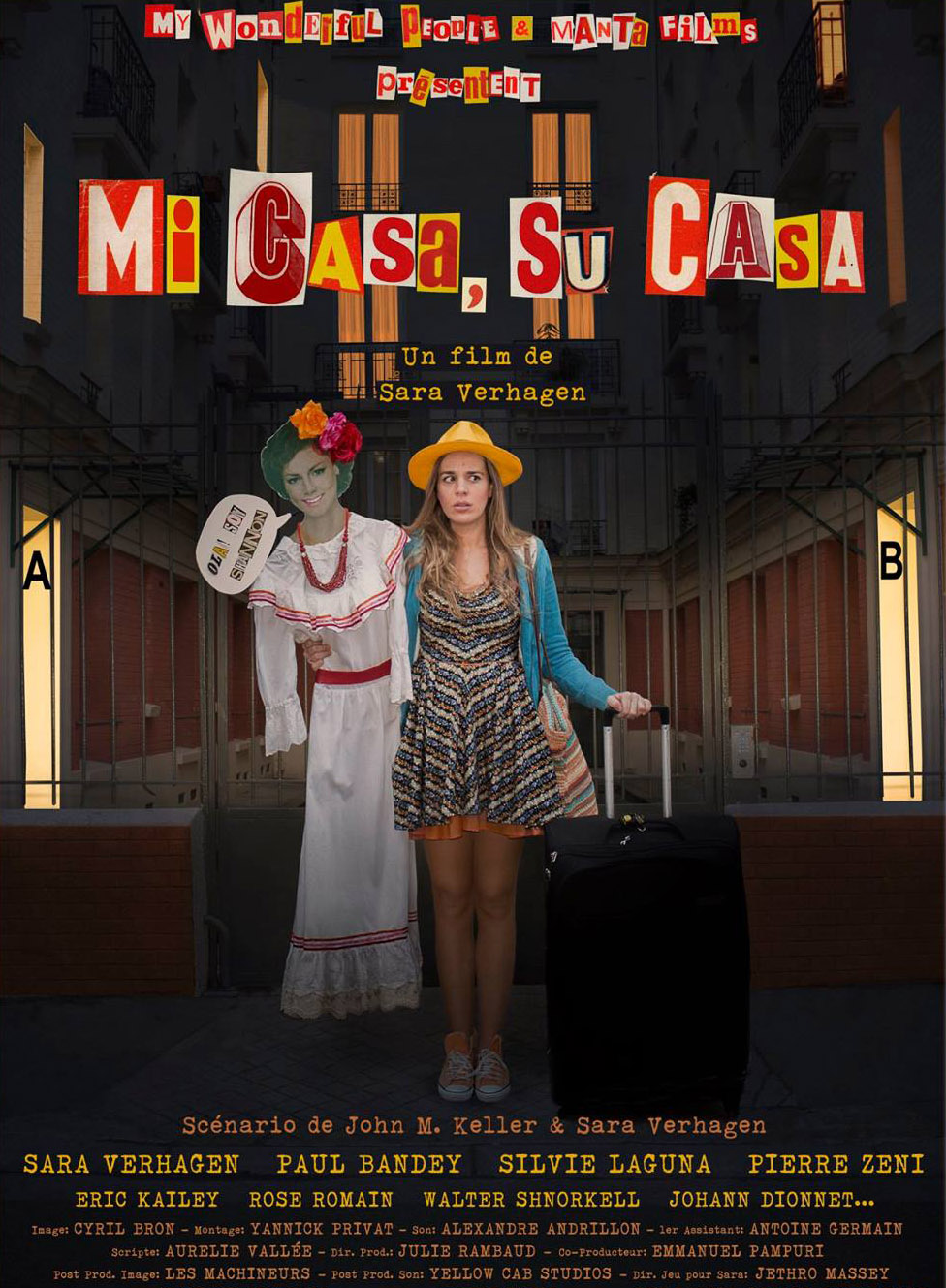 Affiche de Mi casa, su casa - Court métrage en compétition du FAH2016
