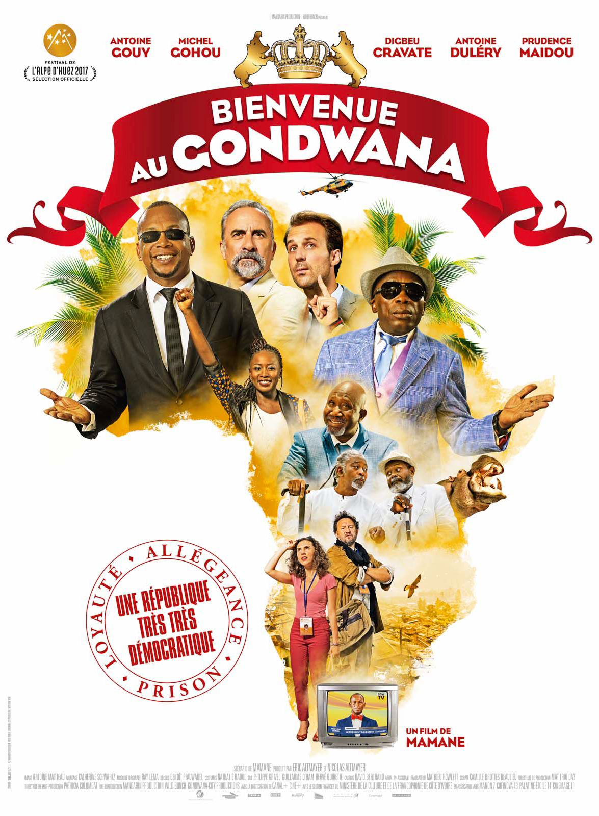 Affiche de Bienvenue au Gondwana film en compétition au FAH2017