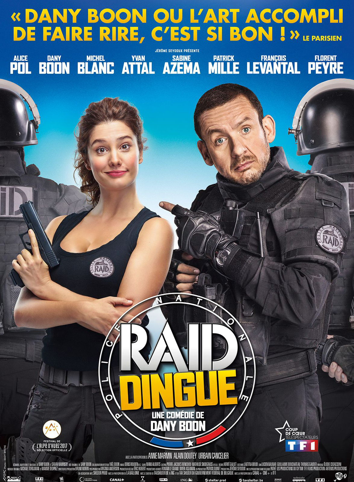 Affiche de Raid Dingue, film hors compétition au FAH2017