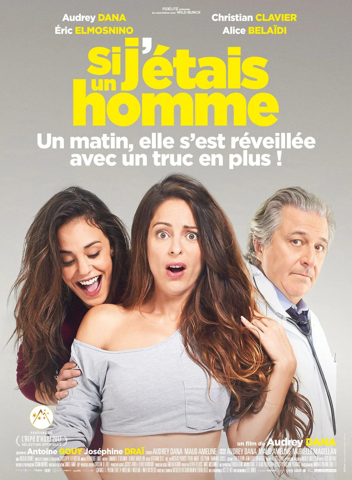 Affiche de Si j'étais un homme, film en compétition au FAH2017