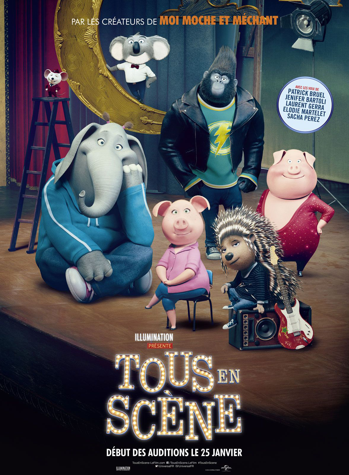 Affiche de Tous en scène, film hors compétition au FAH2017