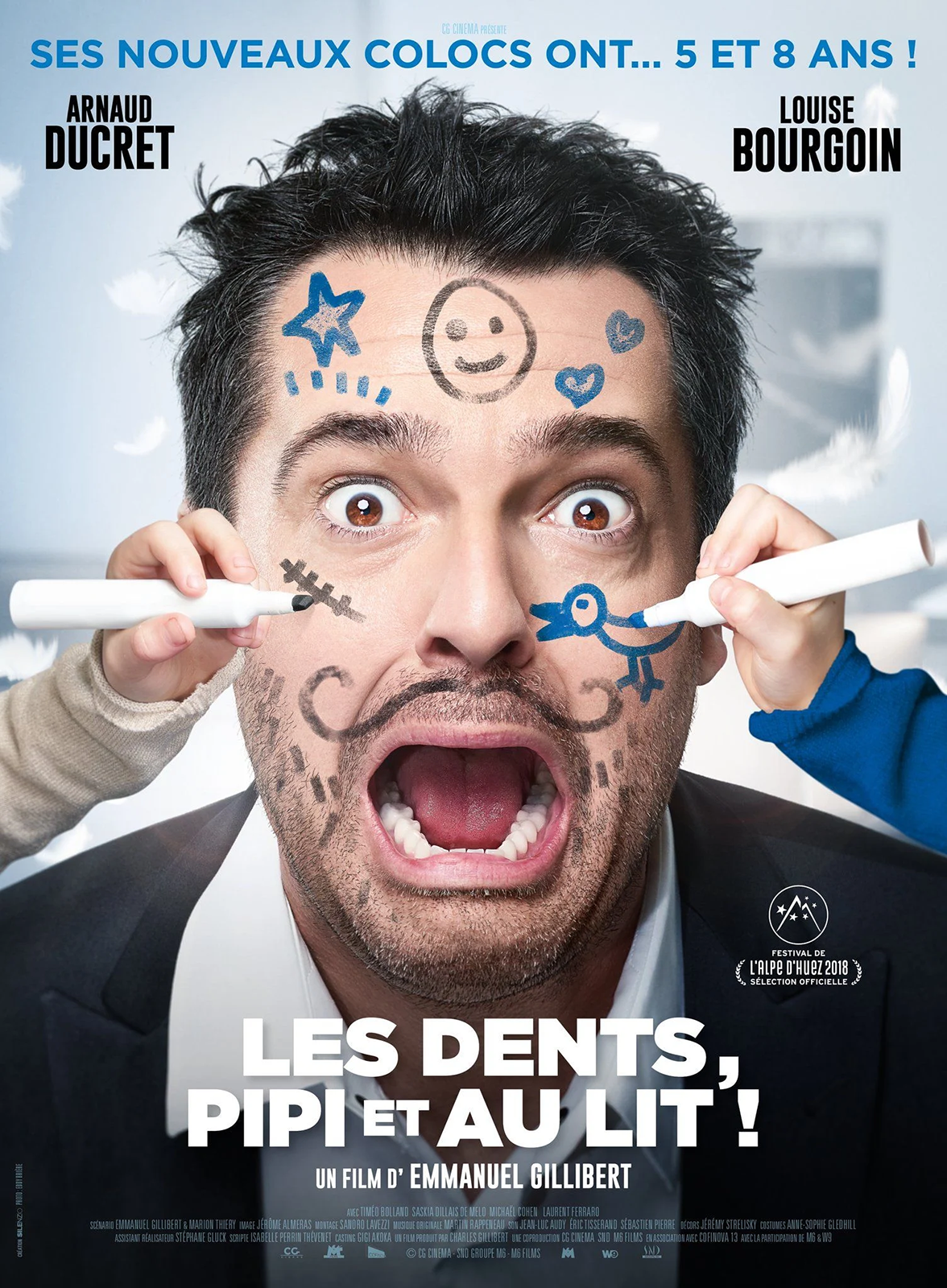 Affiche de Les dents, pipi et au lit, film hors compétition au FAH2018