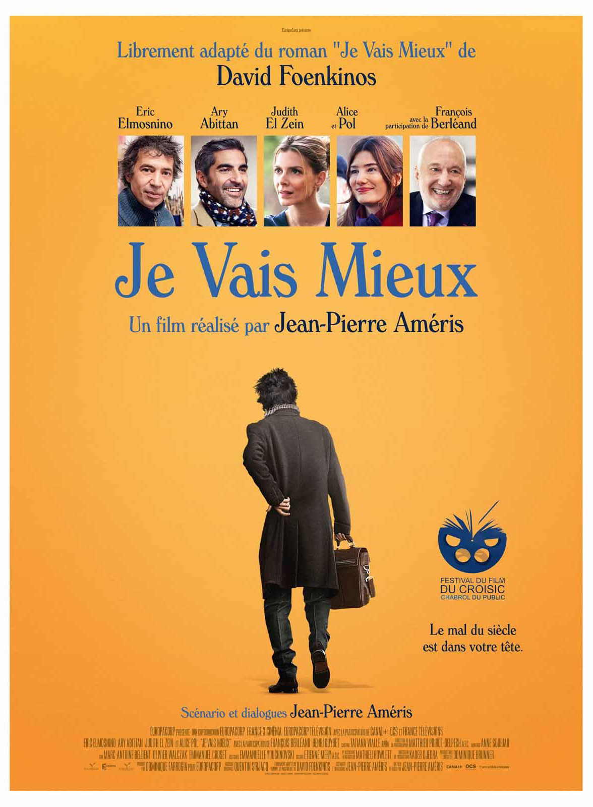 Affiche de Je vais mieux, film en compétition au FAH2018