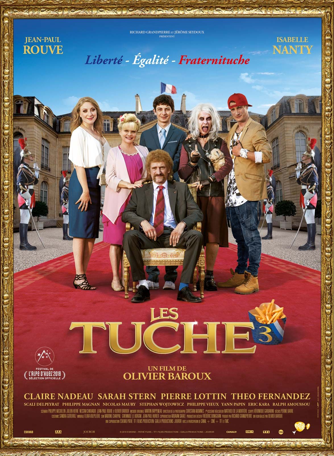Affiche de Les Tuche 3, film hors compétition au FAH2018