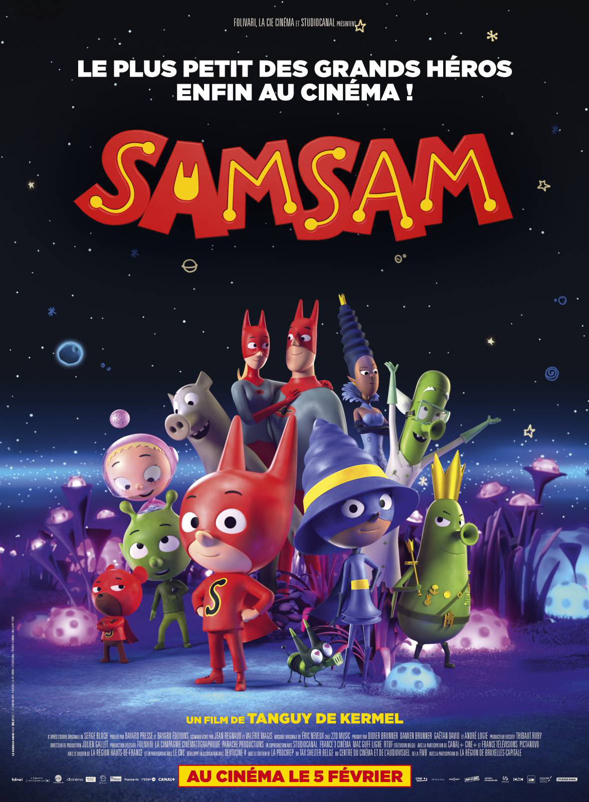 Affiche de SamSam, film hors compétition au FAH2020
