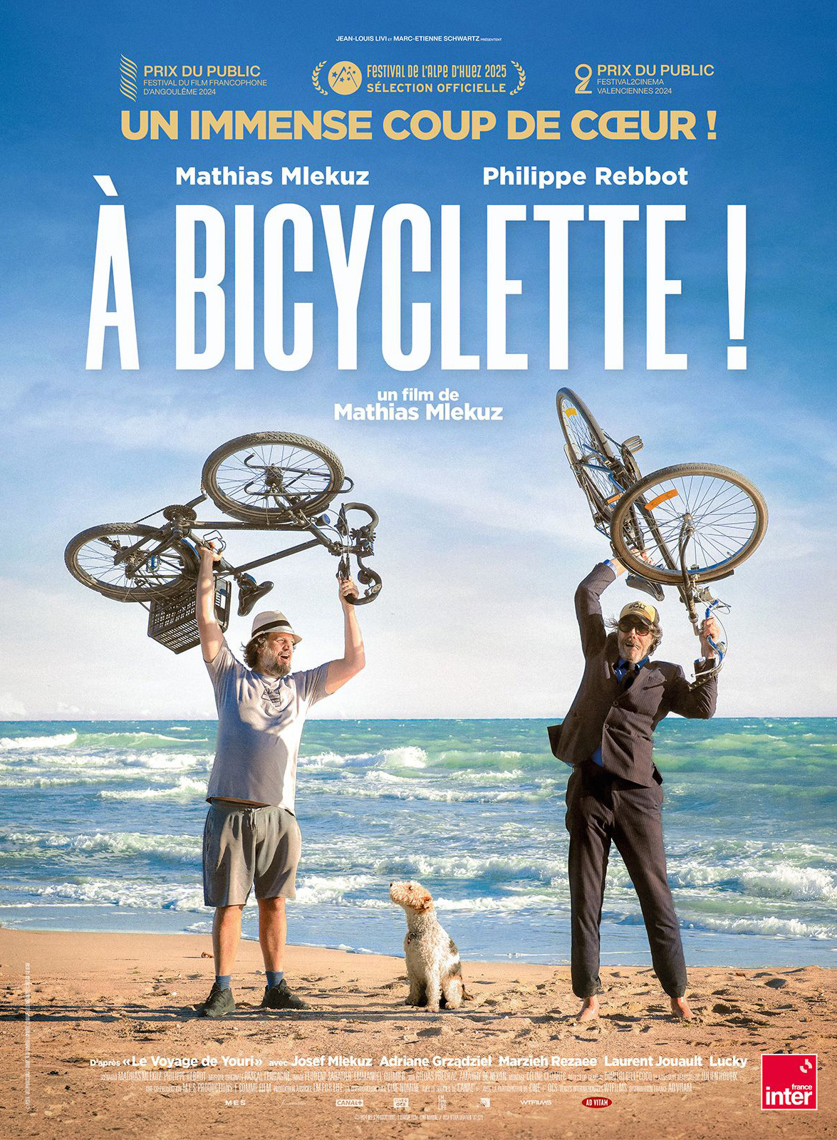 Affiche de A bicyclette, film hors compétition au FAH2025