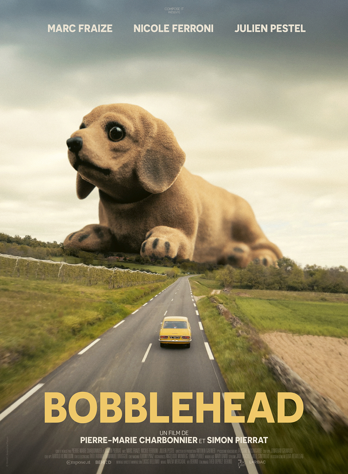 Affiche de Bobblehead, court métrage en compétition au FAH2025