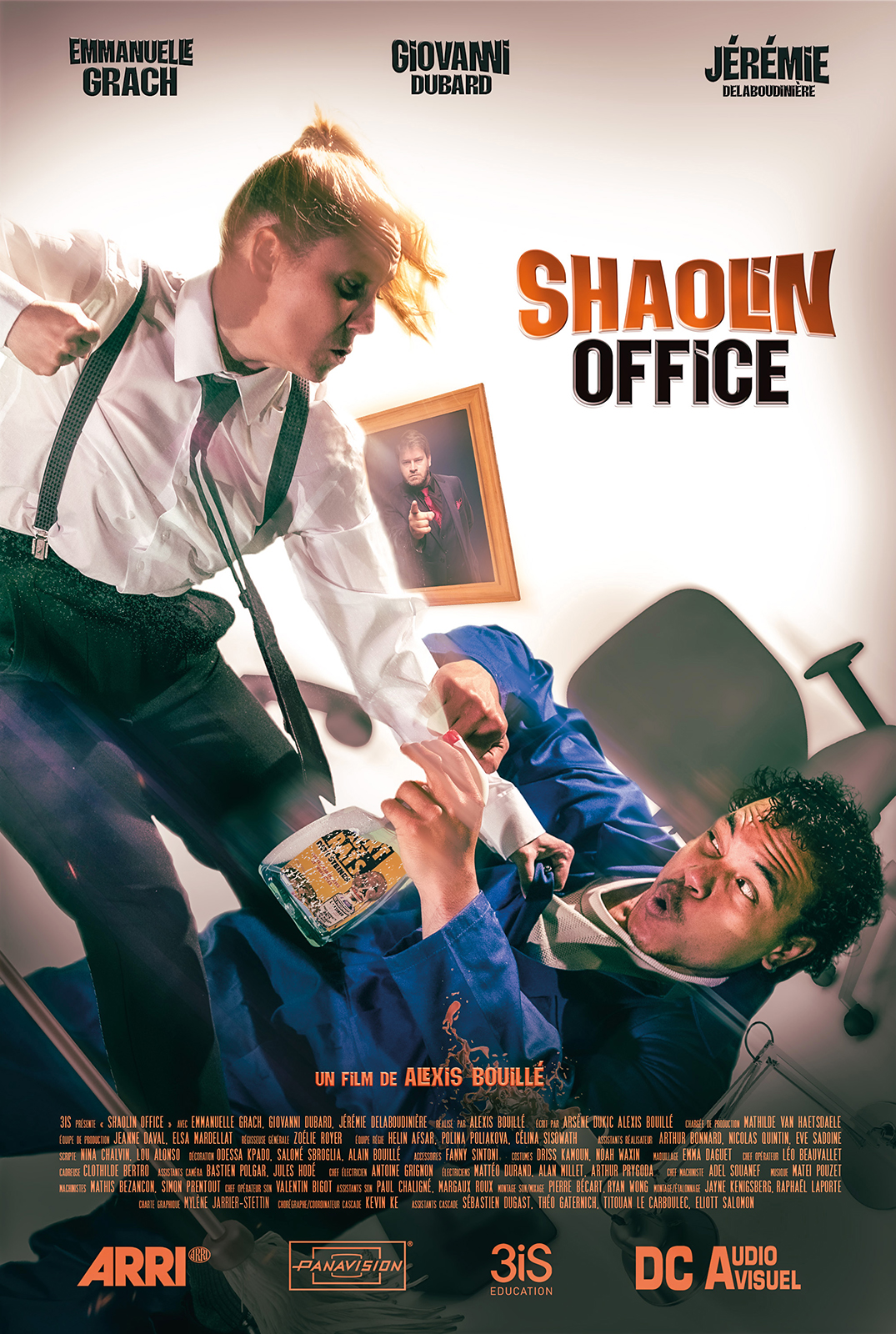 Affiche de Shaolin Office, court métrage en compétition au FAH2025