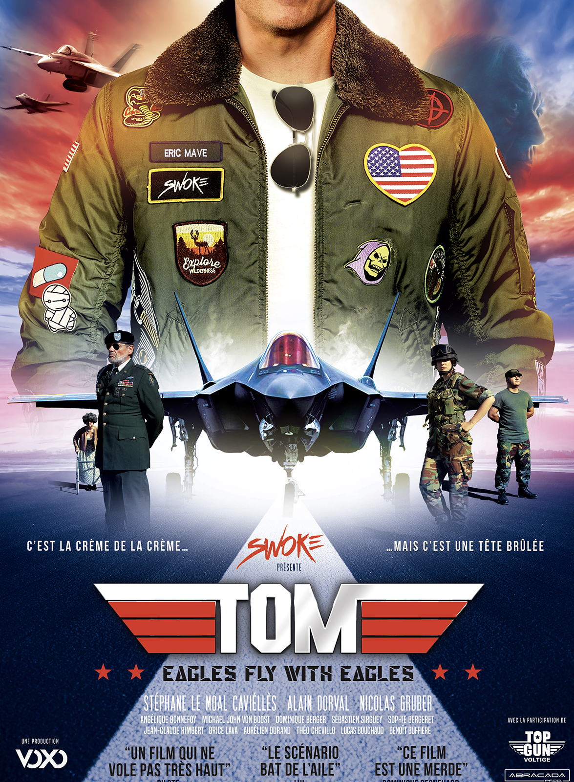 Affiche de Tom, court métrage en compétition au FAH2025
