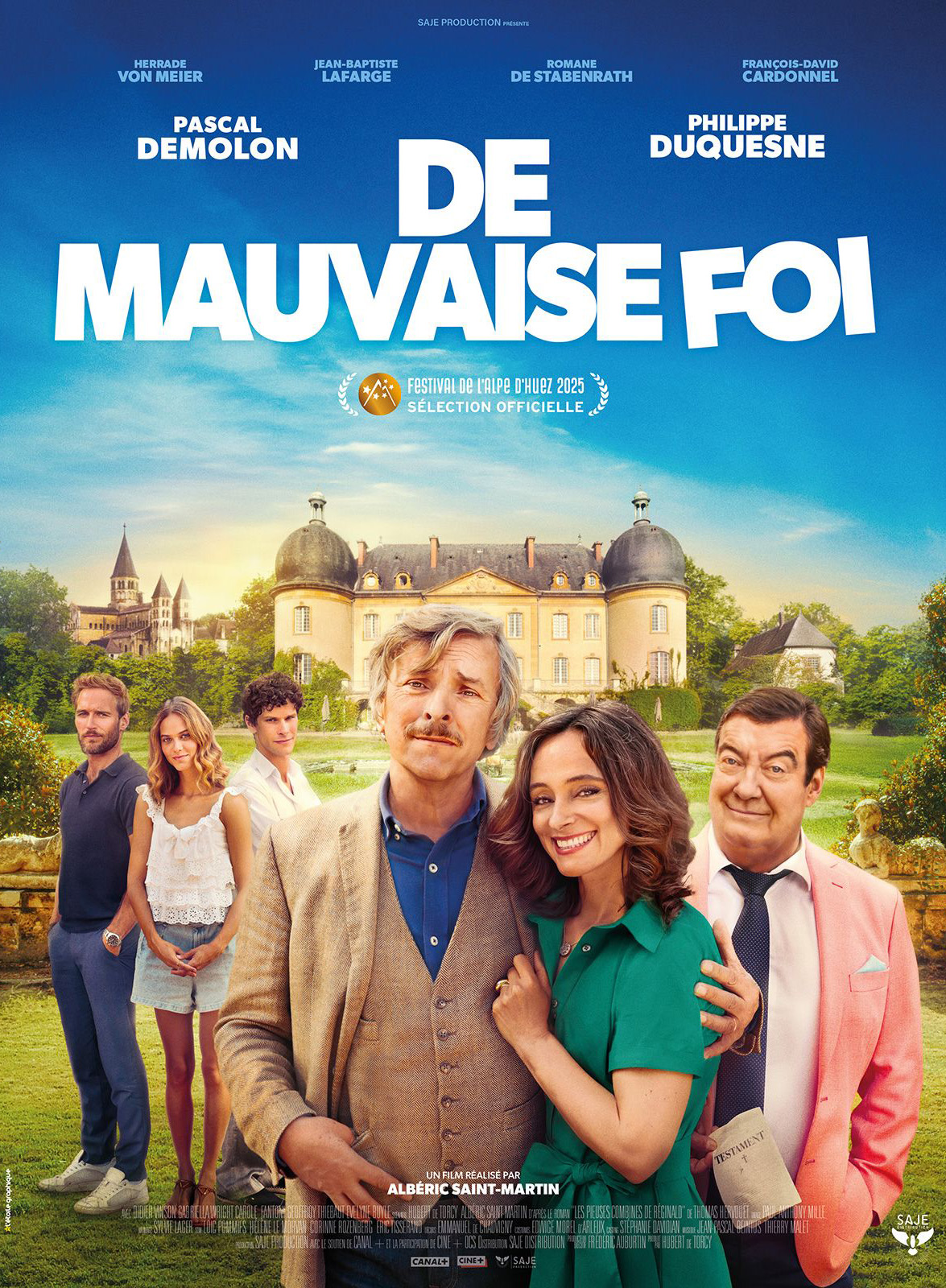 Affiche de De mauvaise foi, film hors compétition au FAH2025