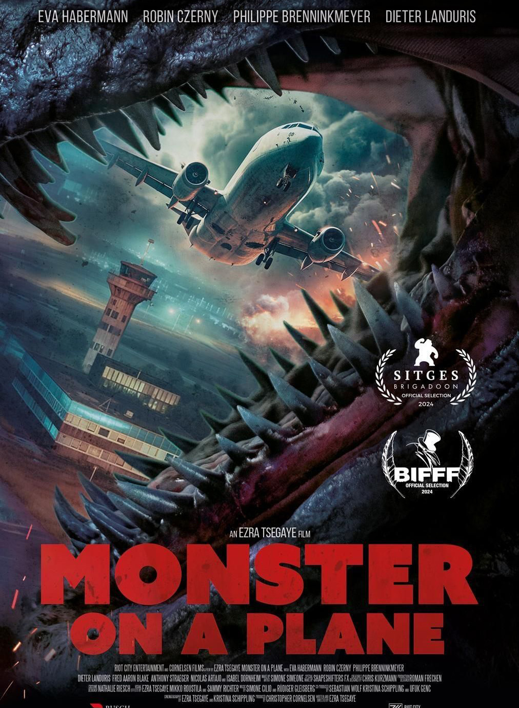 Affiche de Monster on a plane, film hors compétition au FAH2025