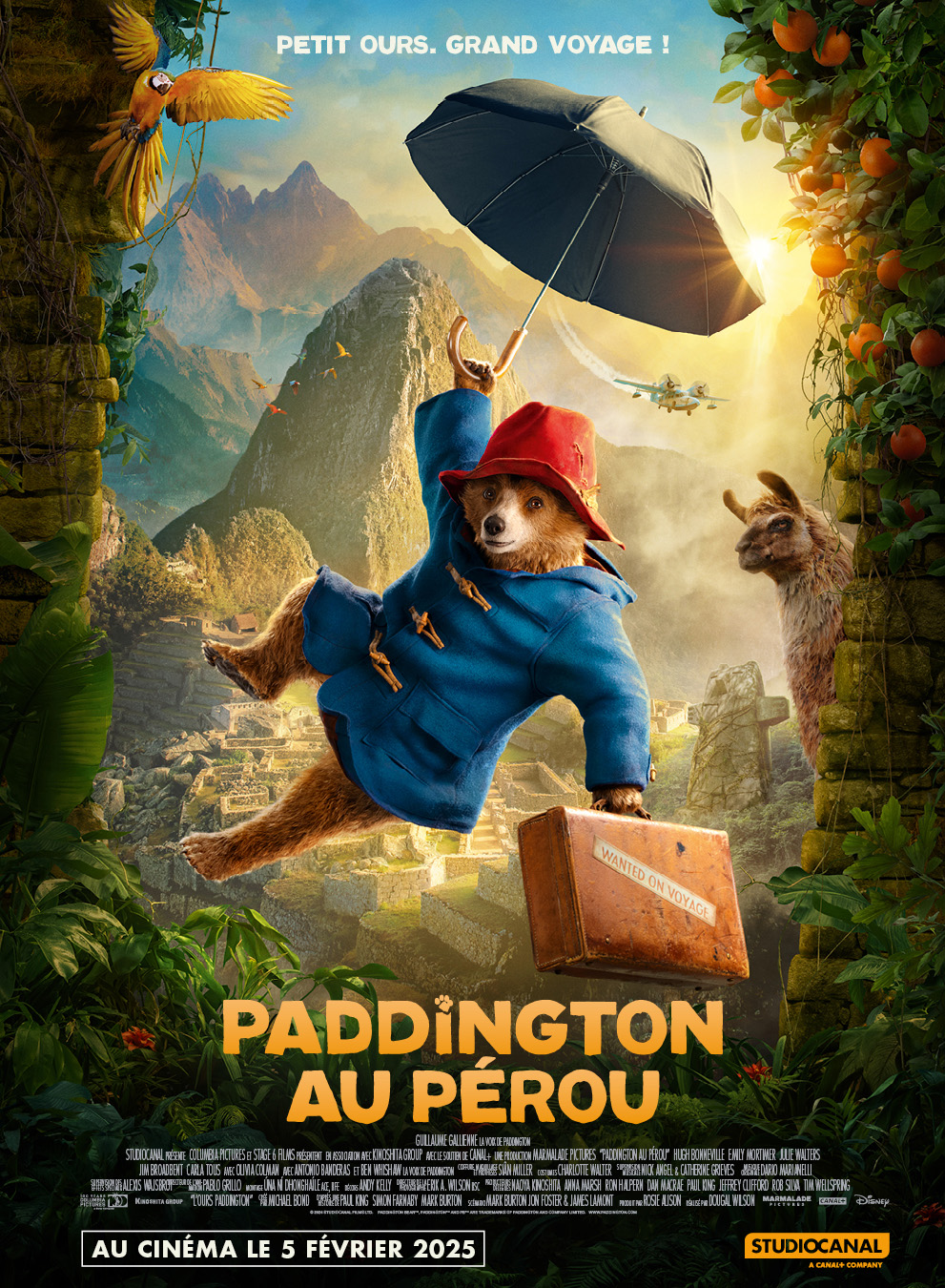 Affiche de Paddington au Pérou, film hors compétition au FAH2025